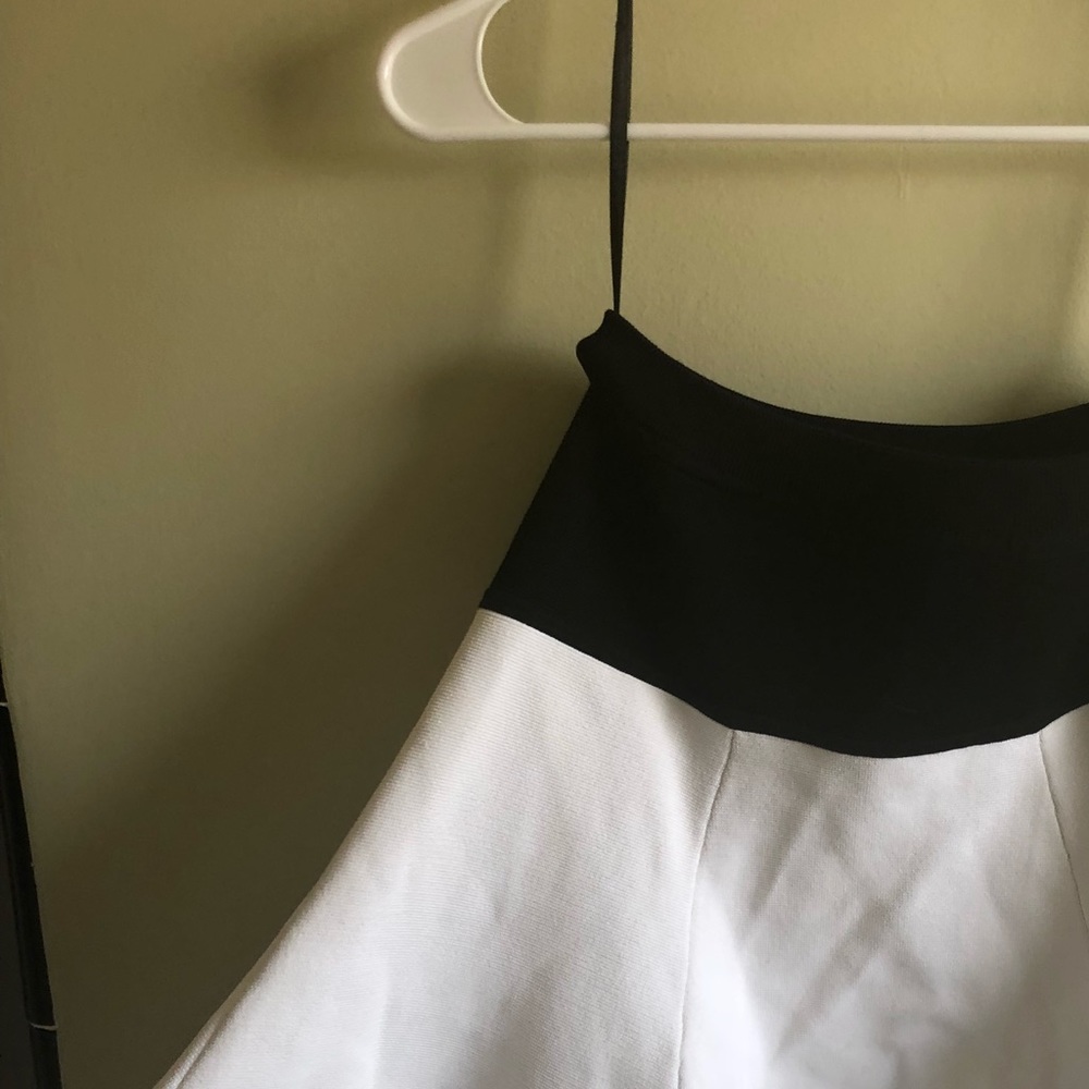 Alc Color Block Mini Skirt Size Small - image 4